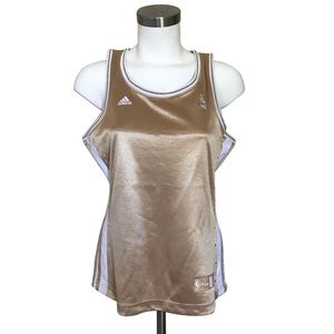 NWOT Adidas NBA Gold Jersey